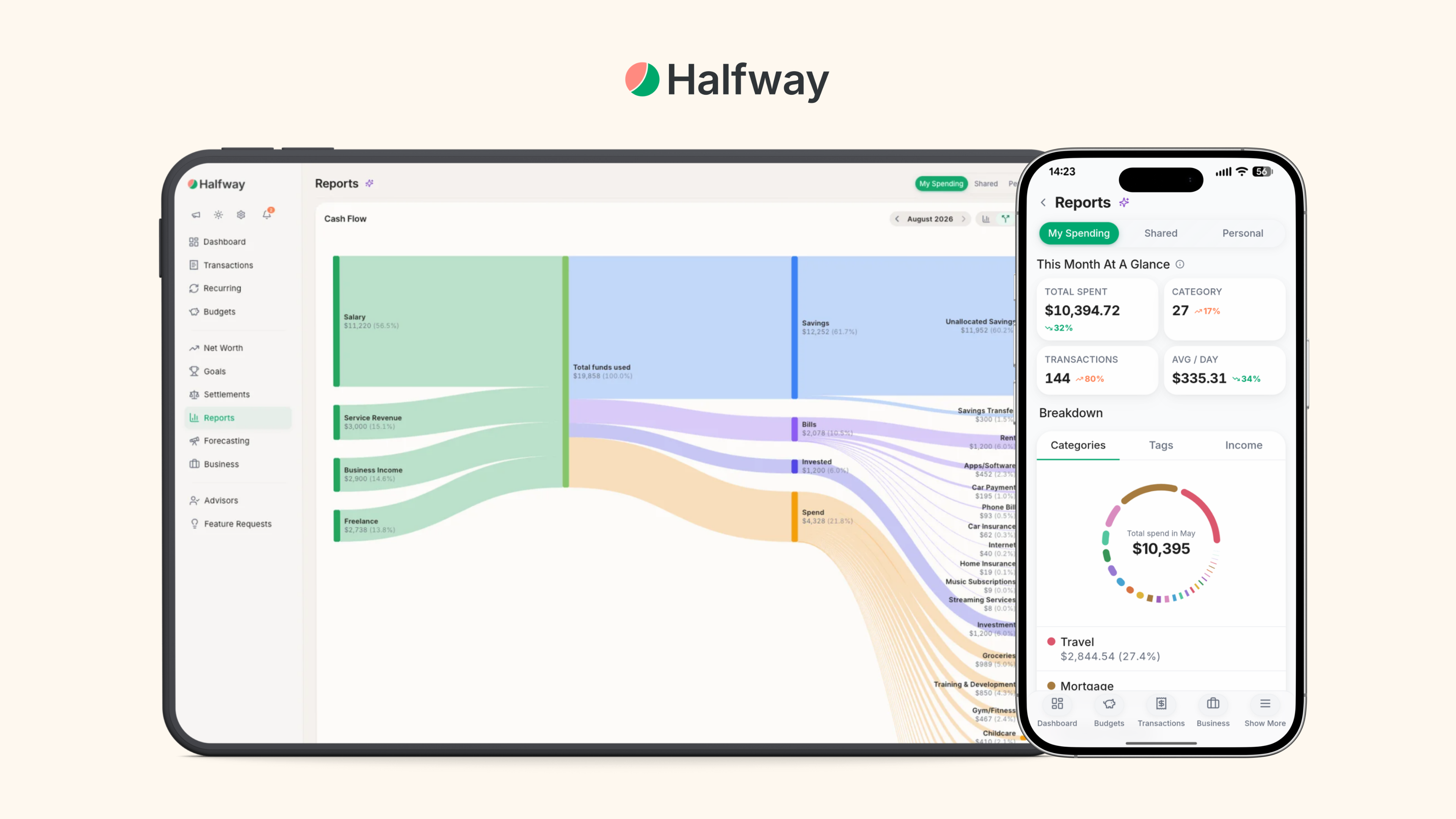 Halfway press kit 2 - budgeting app for couples who don't earn the same